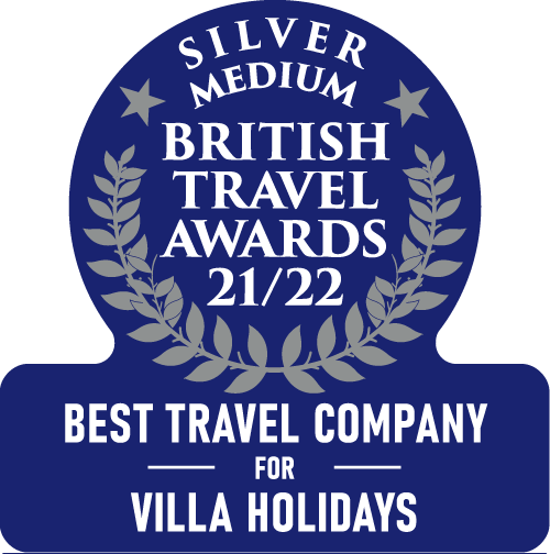 Silver medallist at the British Travel Awards 2021/2022


